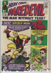 Daredevil #001 © April 1964, Marvel Comics