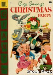 Bugs Bunny's Christmas Party #6 © November 1955 Dell Giant