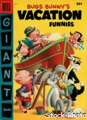 Bugs Bunny's Vacation Funnies #7 © July 1957 Dell Giant