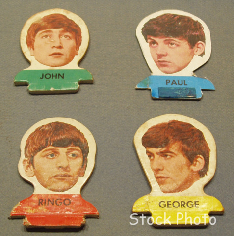 Beatles Flip Your Wig Tokens
