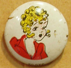 TOOTS Kellogg's Pep Pin Pinback Button