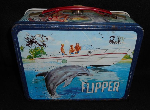 Flipper Lunch Box © 1966 King-Seeley Thermos Co.