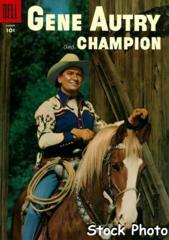 Gene Autry and Champion #102 © August 1955 Dell