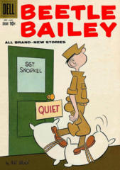 Beetle Bailey #018 © December 1958 Dell