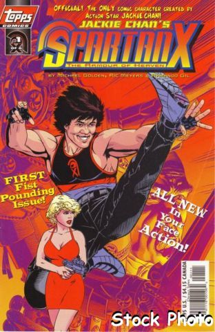 Jackie Chan's Spartan X: The Armour of Heaven #1 © May 1997 Topps Comics