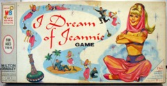 I Dream of Jeannie Game © 1965 Milton Bradley 4633