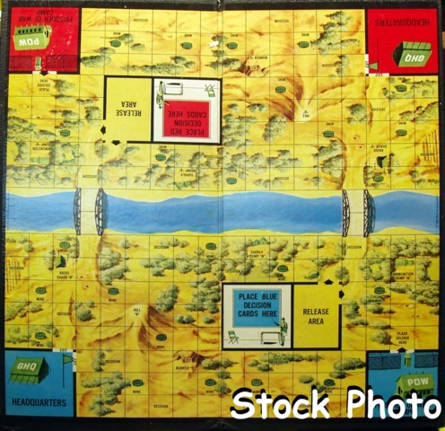 Token 	Combat The Fighting Infantry Game Board
