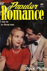 Popular Romance #25 © October 1953 Pines