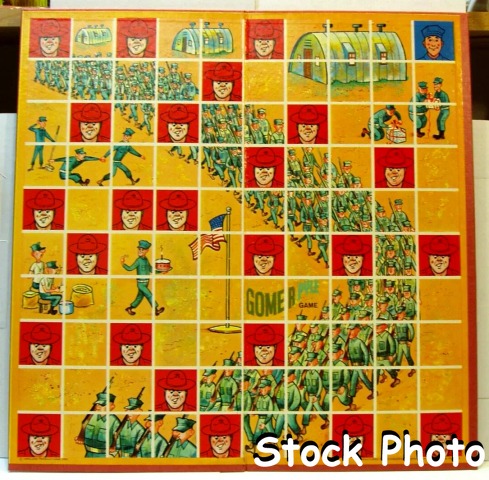 GOMER PYLE GAME © 1965 Transogram 3822