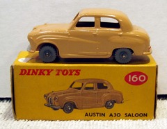 Austin A30 Saloon Â© 1960s Dinky Toy 160 W/ Box