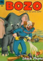 Bozo, featuring Bozo the Capitol Clown 4C464 © April 1953 Dell