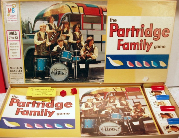 Partridge Family Game © 1971 Milton Bradley 4221