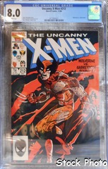 Uncanny X-men #212 © December 1986, Marvel Comics CGC 8.0