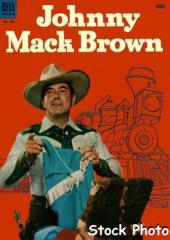 Johnny Mack Brown © September 1953 Dell 4C493