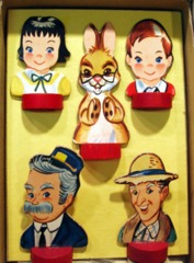 Captain Kangaroo Game Tokens