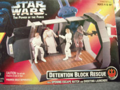 Power Of The Force Detention Block Rescue © 1996 Kenner 27598