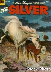 Lone Ranger's Famous Horse Hi-Yo Silver #10 © April-June 1954 Dell