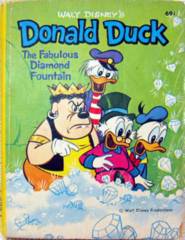 DONALD DUCK The Fabulous Diamond Fountain © 1967 Whitman