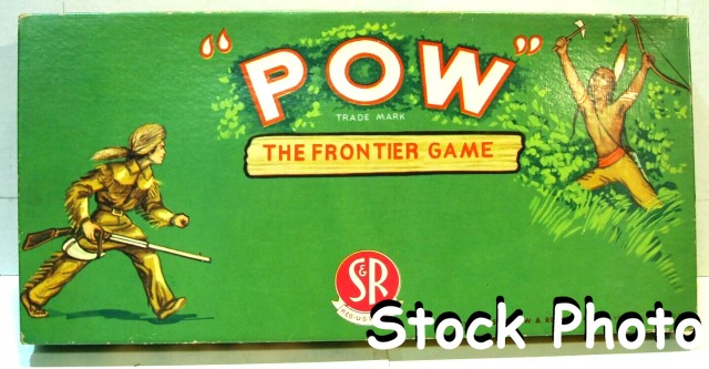 POW The Frontier Game © 1955, Selchow & Righter