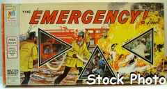 Emegency! Game © 1974 Milton Bradley 4406 1st edition