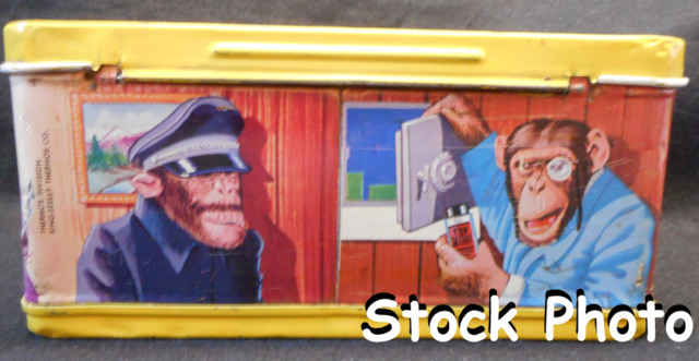 Lance Link Secret Chimp Lunch Box © 1971, King Seeley