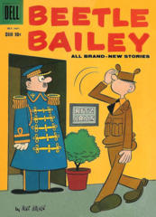 Beetle Bailey #017 © October 1958 Dell