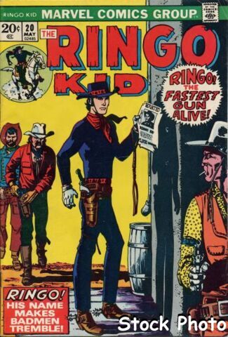 The Ringo Kid #20 © May 1973 Marvel