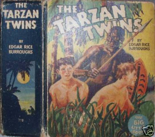 The TARZAN TWINS © 1935 Whitman 770