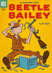 Beetle Bailey #010 © May 1957 Dell