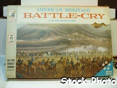 American Heritage Battle-Cry, A civil war game © 1962, Milton Bradley 4115