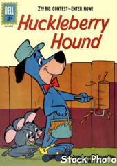 Huckleberry Hound #13 © October 1961 Dell