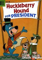 Huckleberry Hound for President © October 1960  Dell Four Color #1141