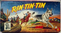 Adventures of Rin Tin Tin Game © 1956 Transogram 3861