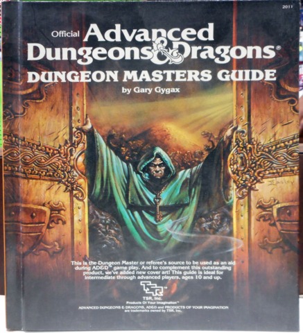 Dungeon Master's Guide © 1979 TSR Orange Spine