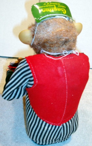 Cragstan Crap Shooting Monkey w/ Box © 1950s Alps 72568