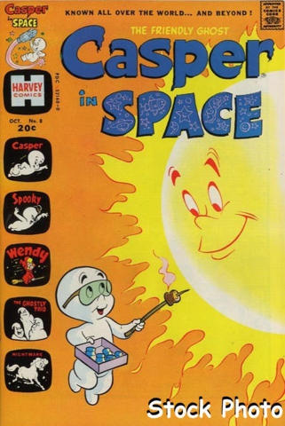 Casper in Space #8 © October 1973