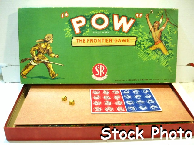 POW The Frontier Game © 1955, Selchow & Righter