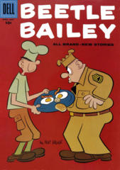 Beetle Bailey #014 © April 1958 Dell