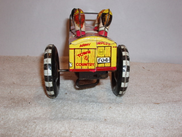 Old Jalopy, Queen of the Campus Crazy Car © 1950s Marx