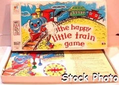 Happy Little Train Game #4959 © 1957, Milton Bradley