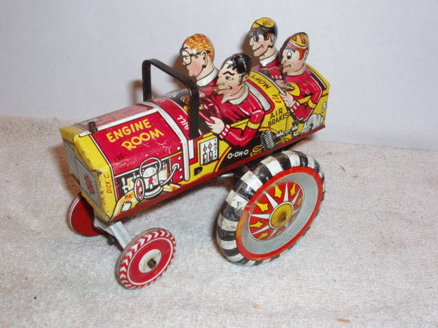 Old Jalopy, Queen of the Campus Crazy Car © 1950s Marx