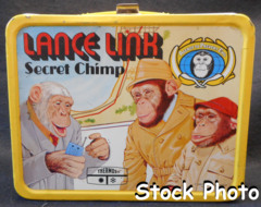 Lance Link Secret Chimp Lunch Box © 1971, King Seeley