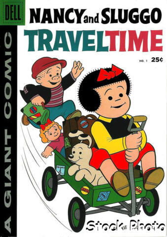 Nancy and Sluggo Traveltime #1 © September1958