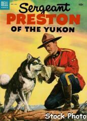 Sergeant Preston of the Yukon #13 © November 1954-January 1955 Dell