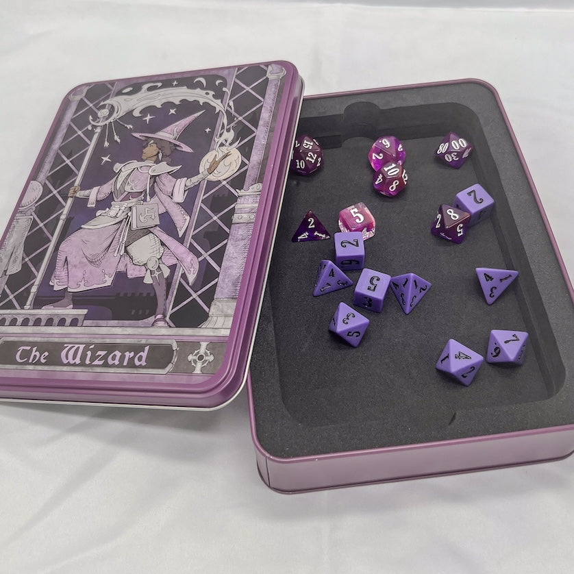 Beadle & Grimms: Epic Resin - Wzard Polyhedral Dice Set
