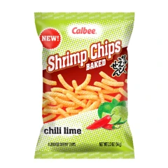 Calbee Shrimp Chips Chili Lime 3.3 oz