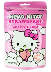 HELLO KITTY Chewy Candy Strawberry Flavor 50g