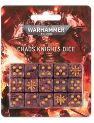 Warhammer 40K Chaos Knights Dice