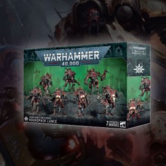 40k Chaos Knights Houndpack Lance