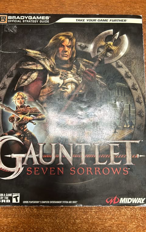 Gauntlet Seven Sorrows Official Strategy Guide